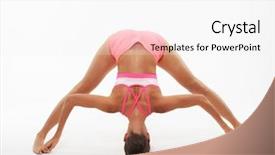  Presentation with young hackers in the concept - Colorful PPT theme enhanced with awana - sport fitness and yoga concept backdrop and a white colored foreground