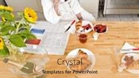  Presentation with rich - PPT layouts consisting of young-woman-enjoying-a-rich background and a coral colored foreground