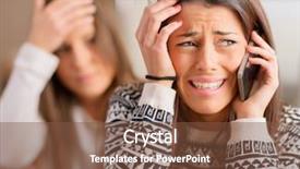  Presentation with bad news - Amazing slide deck having mother and her child playing backdrop and a soft green colored foreground