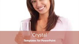  Presentation with pure water - PPT theme having hands in prayer with crucifix on white background close-up background and a lemonade colored foreground