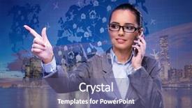  Presentation with lactation young woman breastfeeding - PPT layouts enhanced with young woman in online hotel background and a violet colored foreground