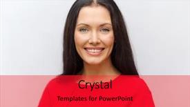  Presentation with diversity students friends happiness concept - Amazing presentation design having young woman in red dress backdrop and a  colored foreground