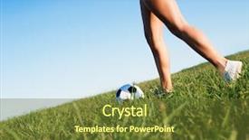  Presentation with complete - Cool new presentation with field from a complete backdrop and a tawny brown colored foreground