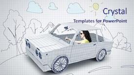  Presentation with cartoon - Colorful slides enhanced with closeup shot of a colorful casket in a hearse or chapel before funeral or burial at cemetery backdrop and a tawny brown colored foreground