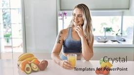  Presentation with orange juice - 