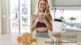  Presentation with smoothie - 