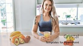  Presentation with orange juice - 