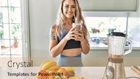  Presentation with smoothie - 