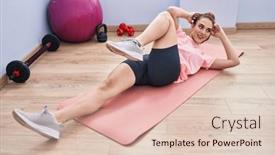  Presentation with exercise sport - 