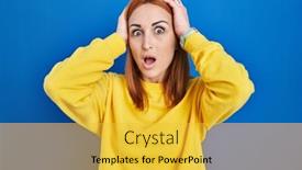  Presentation with woman hands open - 