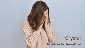  Presentation with woman crying - 