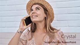  Presentation with white brick - 