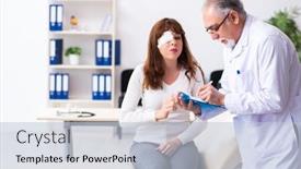  Presentation with old young - Cool new theme with young-woman-visiting-old-male backdrop and a lemonade colored foreground
