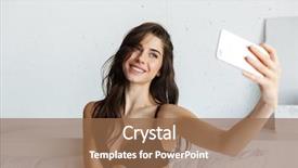  Presentation with strong black woman - Slide set consisting of young woman wearing black lingerie background and a coral colored foreground