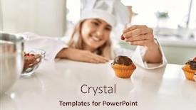  Presentation with cupcake - 