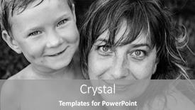  Presentation with swim - Beautiful PPT layouts featuring young-woman-with-a-young backdrop and a gray colored foreground