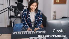  Presentation with piano keyboard - 