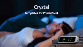  Presentation with next - Amazing presentation having young woman with insomni backdrop and a navy blue colored foreground