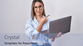  Presentation with forefinger - 