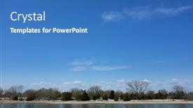  Presentation with new york - PPT theme having youngs-island-wildlife-management-area background and a teal colored foreground