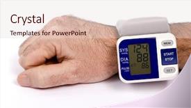  Presentation with blood pressure - Slide deck featuring your blood pressure too much background and a lemonade colored foreground