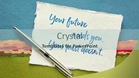  Presentation with future forward - Beautiful slides featuring your-future-needs backdrop and a light blue colored foreground