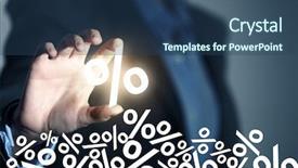  Presentation with personal - PPT theme with your personal interest rate background and a ocean colored foreground