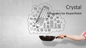  Presentation with recipe - Slide set enhanced with your success recipe mixed media background and a  colored foreground