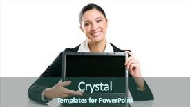  Presentation with job promotion - PPT theme having your text and promotion background and a ocean colored foreground