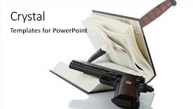  Presentation with done - Audience pleasing PPT theme consisting of your text represents murder mystery backdrop and a white colored foreground