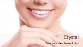  Presentation with hands and face - PPT layouts having your text to the right background and a lemonade colored foreground