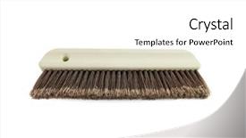  Presentation with brush stroke for google - Beautiful theme featuring compare yourself - decorator's brush backdrop and a white colored foreground