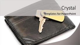  Presentation with 50th wedding anniversary black gold - Slides having yoursunlock - key with blank golden label background and a light gray colored foreground