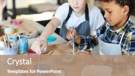  Presentation with youthful - Amazing PPT layouts having youth - two youthful claaamates sitting backdrop and a coral colored foreground