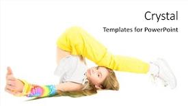  Presentation with full length portrait two men women brown sweater - Cool new theme with youth activie yellow - full length portrait backdrop and a  colored foreground