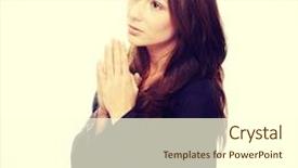  Presentation with youth church - Beautiful slide deck featuring youth church - closeup portrait of a young backdrop and a cream colored foreground