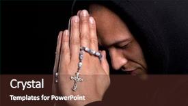  Presentation with black youth church - Colorful PPT layouts enhanced with youth church - young asian man backdrop and a tawny brown colored foreground