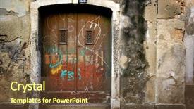  Presentation with done - Audience pleasing presentation consisting of youth doodle - scribbles and drawings done backdrop and a tawny brown colored foreground