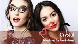  Presentation with youth - Presentation consisting of youth readiness - lifestyle emotion and people concept background and a tawny brown colored foreground