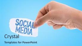  Presentation with media youtube - Colorful slide set enhanced with youtube - piece of paper backdrop and a arctic colored foreground