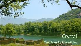  Presentation with rafting - Slide set enhanced with yuanyan xi in the southeast background and a tawny brown colored foreground