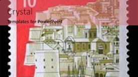  Presentation with issue - Slide set featuring yugoslavia-circa-1959-a-stamp background and a coral colored foreground