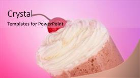  Presentation with vanilla ice cream fresh - Colorful PPT layouts enhanced with yummy froth refreshing fruity yogurt backdrop and a lavender colored foreground