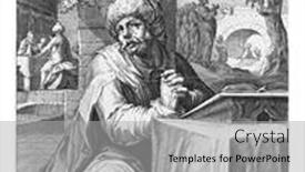  Presentation with christ - Slide set enhanced with zacchaeus-on-his-knees-praying background and a light gray colored foreground