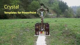 Presentation with crucifix - Amazing PPT layouts having zagorje-croatia-april-05-roadside backdrop and a tawny brown colored foreground