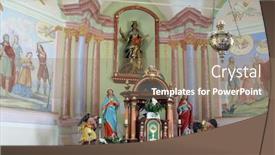 Presentation with church altar - 