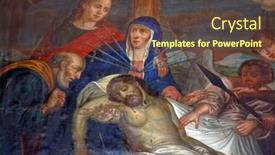  Presentation with church altar - Audience pleasing PPT theme consisting of zagorska-sela-croatia-september-18 backdrop and a tawny brown colored foreground