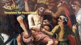  Presentation with thorns - Cool new presentation with zagreb-croatia-april-16 backdrop and a tawny brown colored foreground