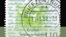  Presentation with association - Theme with zagreb-croatia-august-29-2014 background and a mint green colored foreground