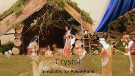  Presentation with christmas jesus - 